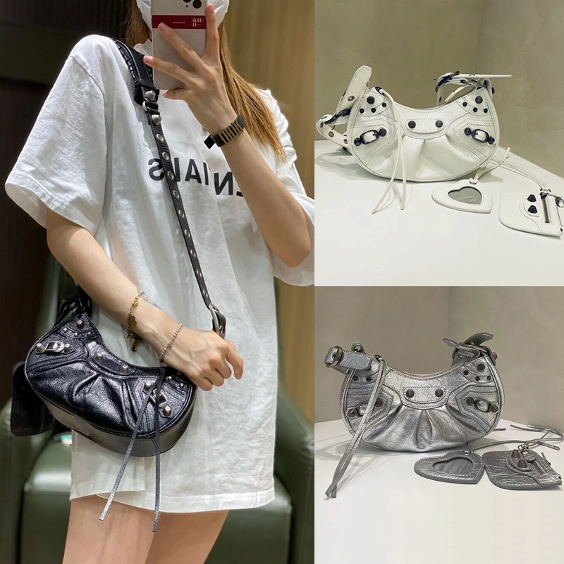 Famous Brand Women Hand Bags Ladies Crossbody Purses and Handbags for Women Designer luxury rivet Mo