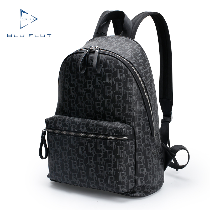 New arrival top grain leather backpack custom printing logo leather travel backpack wholesale design