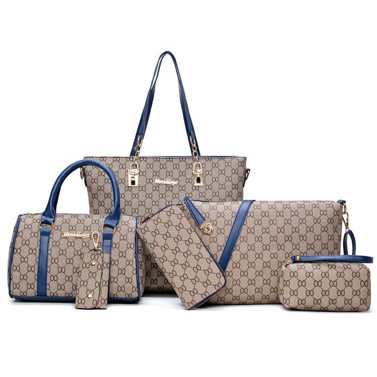 Cheap Price 3 Pcs Set Brand Ladies Sling Handbag Large Capacity Women Luxury PU Leather Custom Shoul