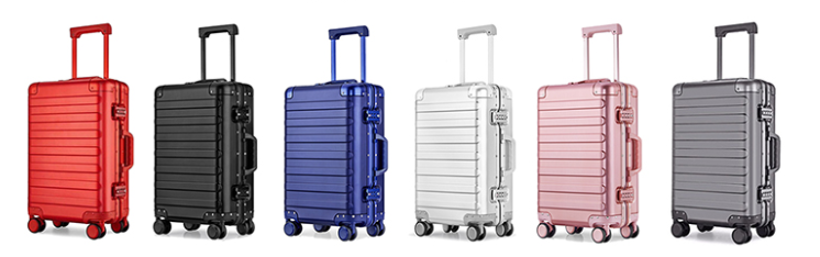 Factory Direct Price 20 Inch Aluminium Cabin Travel Trolley Case Trolley Suitcase Trolley Luggage Ba