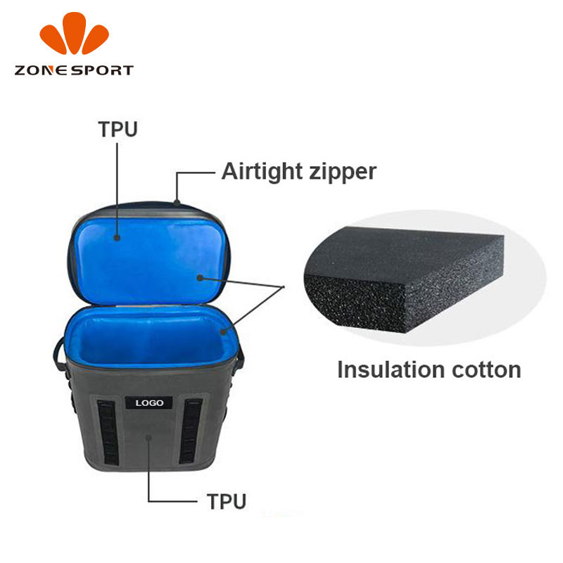 Outdoor  Camping Cooler Leak-Proof Soft Picnic Cooler Backpack Waterproof Insulated Backpack Cooler 