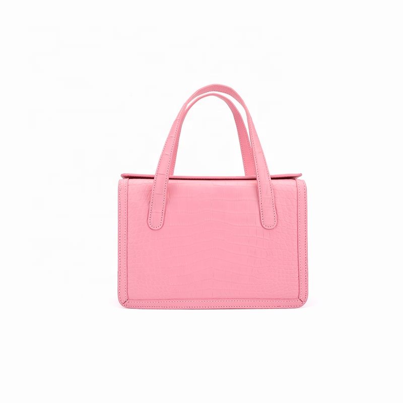 High quality handbag oem womens genuine leather branded bag crocodile crossbody bags