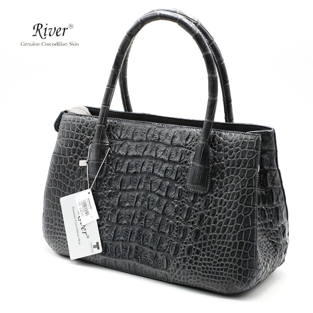 Genuine Crocodile leather bags, Siamensis Crocodile Skin, HZ049SHMC