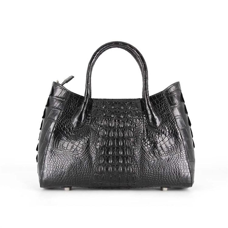 Wholesale cheapest high quality private label elegance stylish bag crocodile embossed leather women 