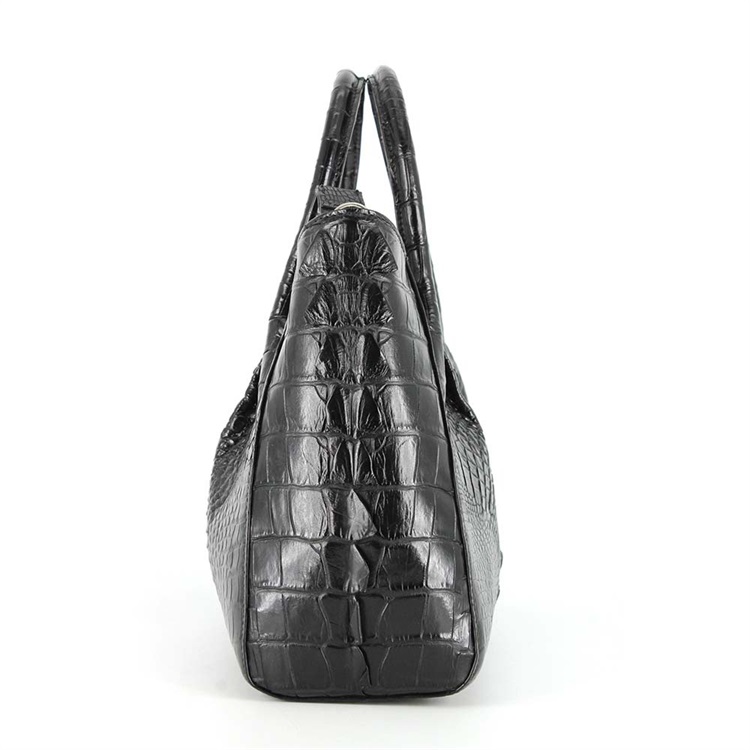 Wholesale cheapest high quality private label elegance stylish bag crocodile embossed leather women 