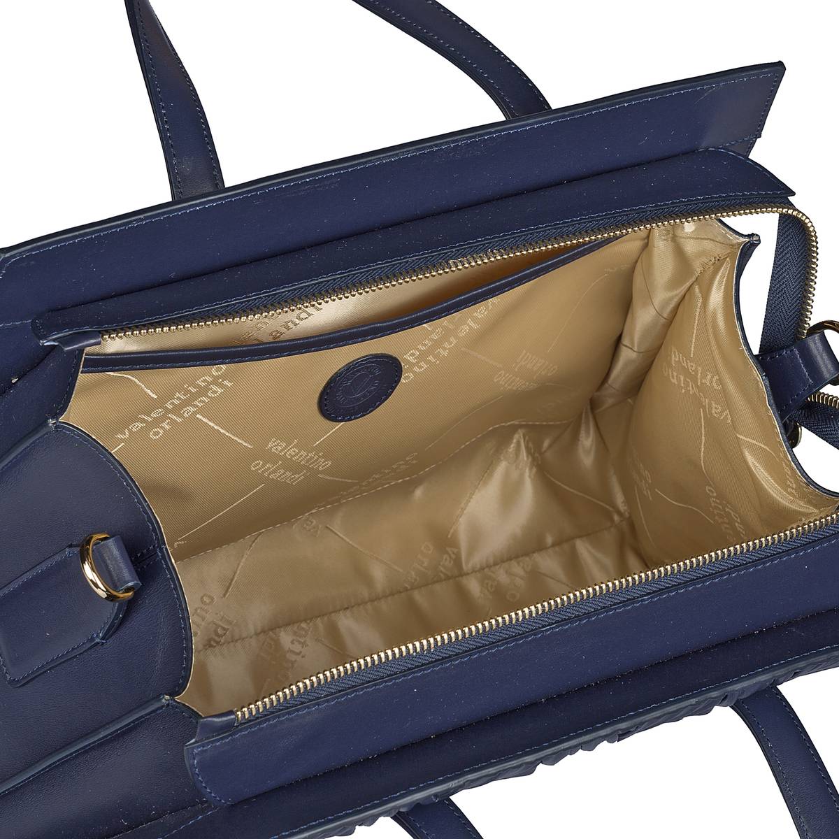 WOMEN HIGH QUALITY DARK BLUE BAG 6644  MADE IN ITALY