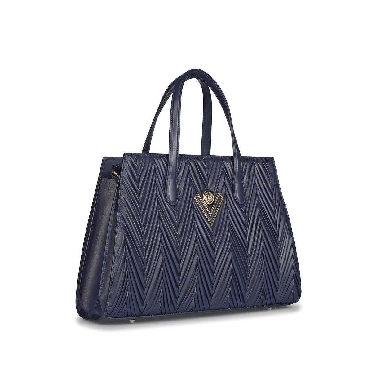 WOMEN HIGH QUALITY DARK BLUE BAG 6644  MADE IN ITALY