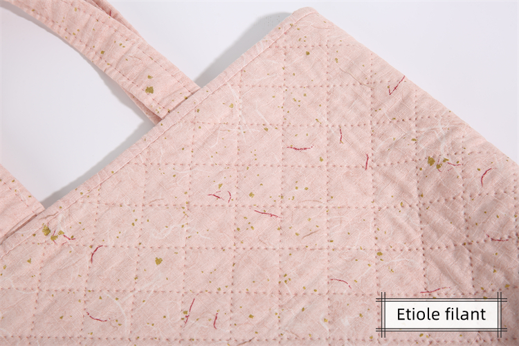 Handmade Sticking Cloth Embroidered Shoulder Bag Custom Fabric Bags Cloth Bags For Women Girls Ladie