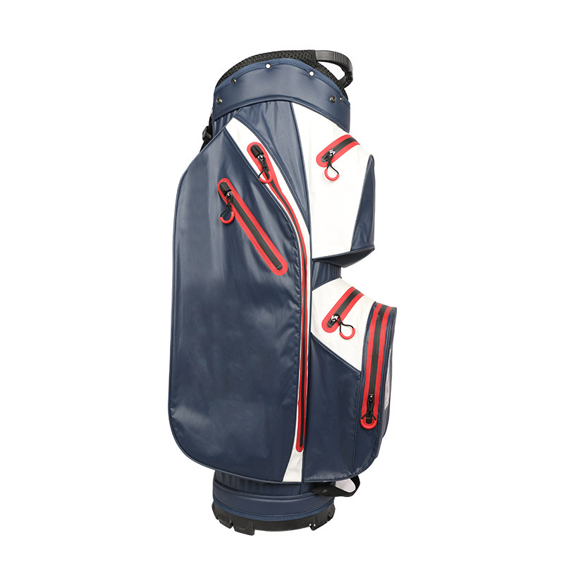 Navy Blue Waterproof Golf Cart Bag