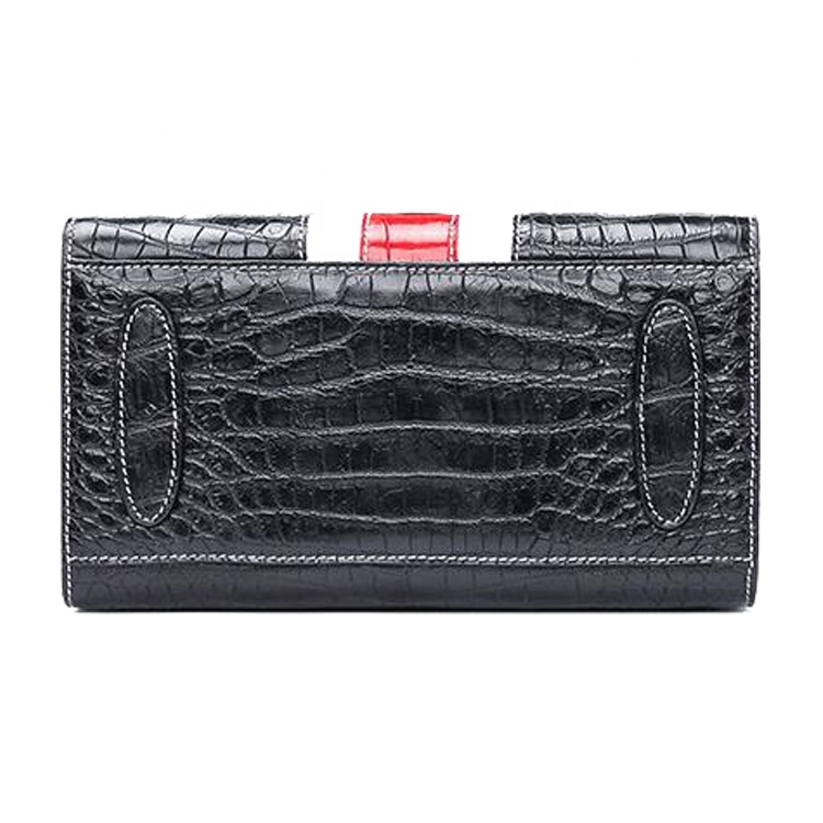 Customized design luxury stylish women genuine crocodile leather skin tote bag handbag