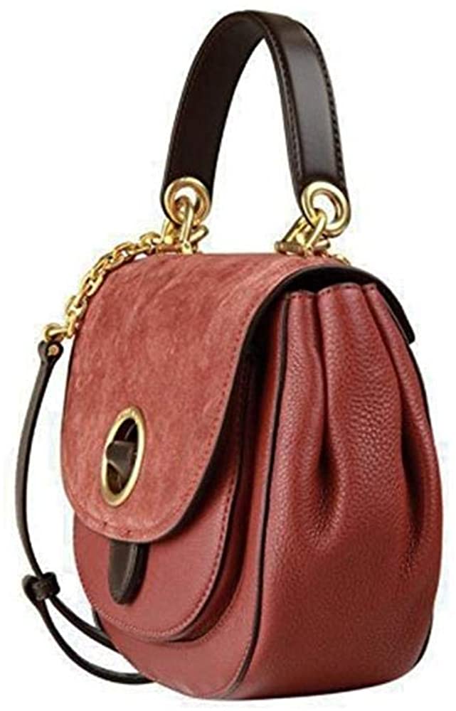 Modern designer luxury leather brick color cross body handbags women's messenger bags