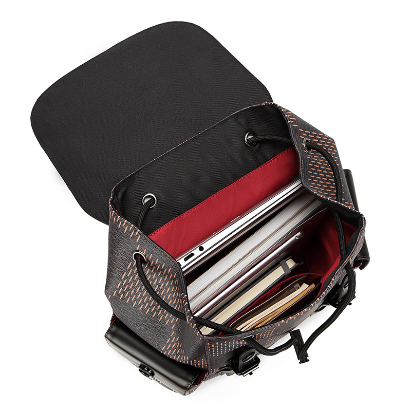 Luxury brand design multifunctional fashion backpacks high quality men's weathervane travel bags  an