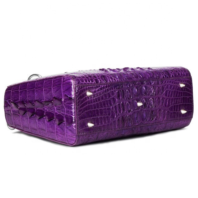 OEM Jranter Custom Sac A Main De Lux Luxury Genuine Alligator Crocodile Skin Leather Women Crossbody