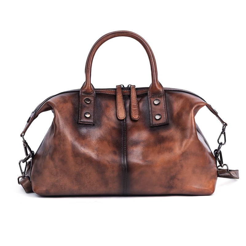 European and American vintage luxury handbag for woman shoulder messenger bag large capacity handbag