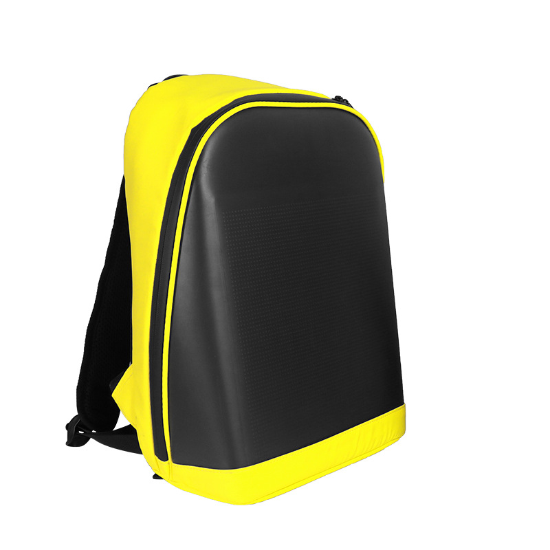 Trend Newest Waterproof Phone Wifi Control Software Editing Smart Led dynamic Backpack School bag Wi