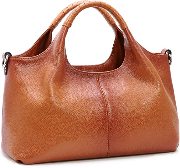 Fashion Women Tote Bag Daily Genuine Leather Handbag Shoulder Bag Crossbody Shopping Handbag