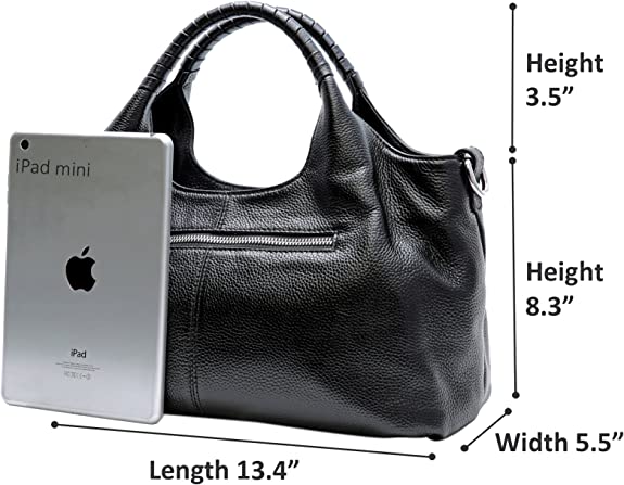 Fashion Women Tote Bag Daily Genuine Leather Handbag Shoulder Bag Crossbody Shopping Handbag