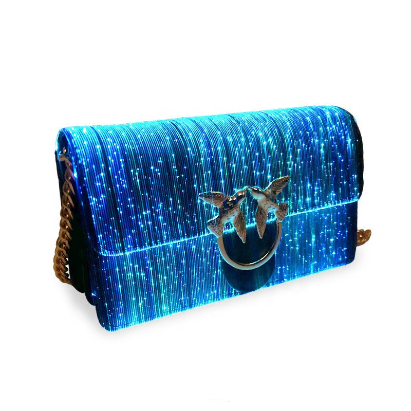 Pinko Tik Tok Purse Trendy Party Bags Crossbody Smart Handbags and Purses 2022 LED Luminous Bags for
