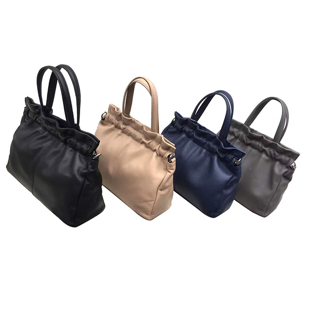 Large cloud bag fashion leather shoulder bags teenage girls designer hand bags