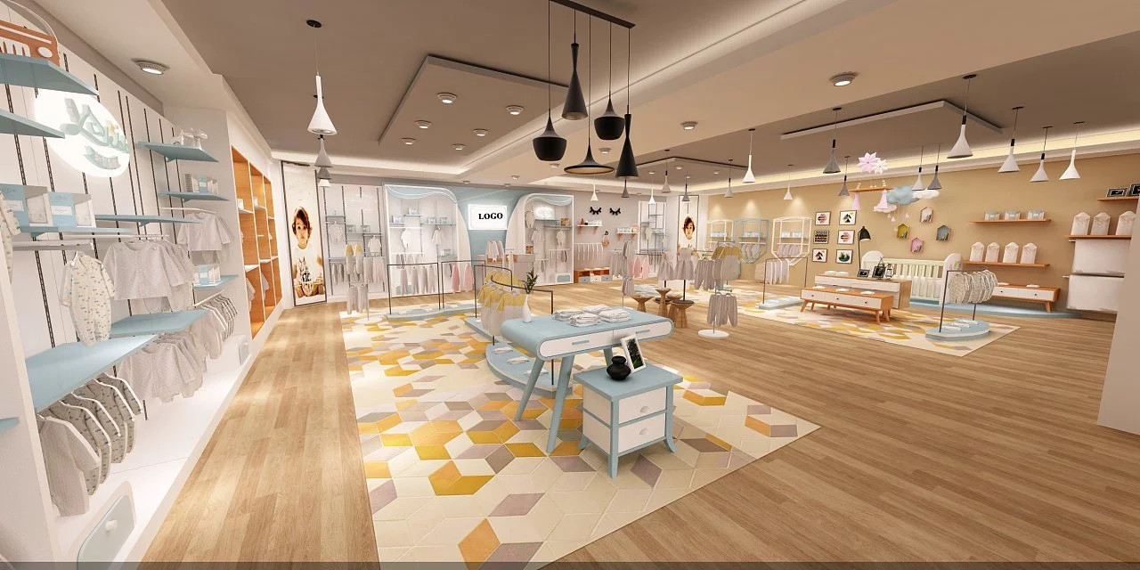 Boutique Children Shop Fittings Baby Clothing Shop Interior Design Kids Clothing Stores