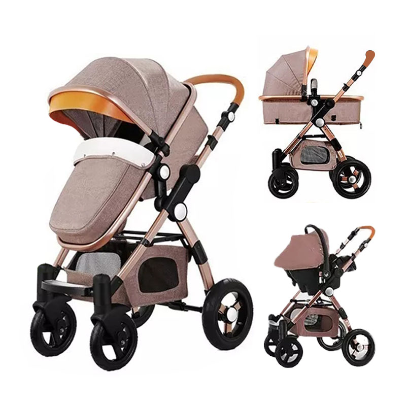 Hot Mon Luxury 4 In 1 Baby Stroller, 2022 Cheap High Landscape 3 In 1 Baby Pushchair, Buy Portable F