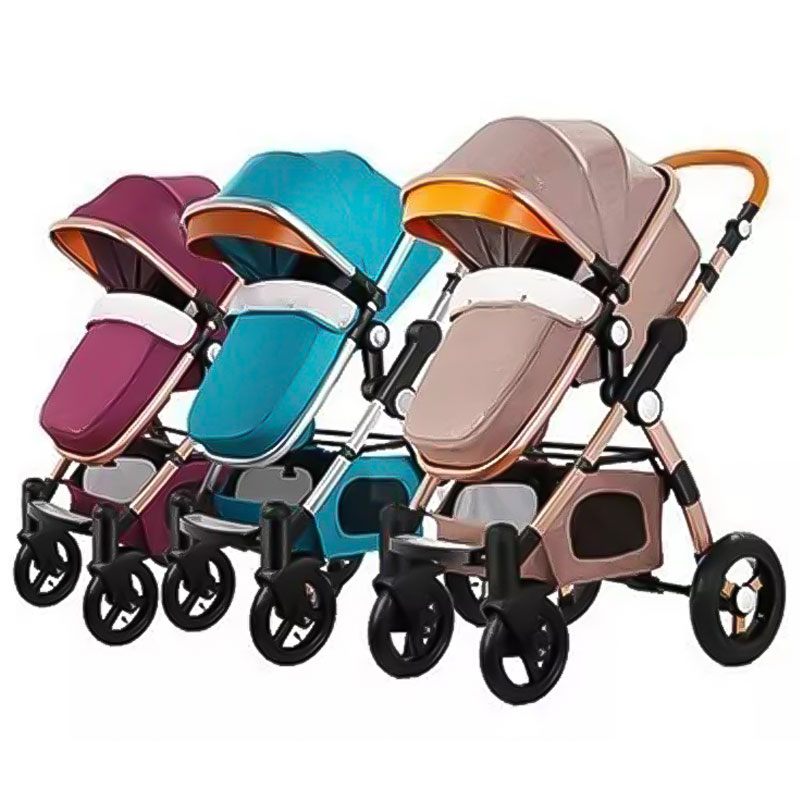 Hot Mon Luxury 4 In 1 Baby Stroller, 2022 Cheap High Landscape 3 In 1 Baby Pushchair, Buy Portable F
