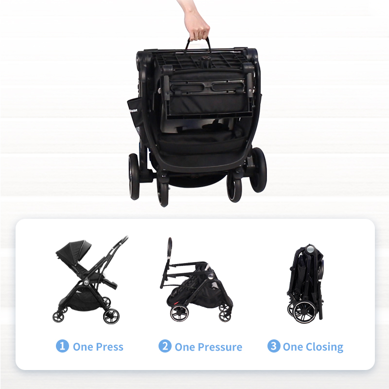 New Born Classic Baby Buggy, China Reversible Stroller Baby Murah, Hot Sale Aluminum Frame Stroller 