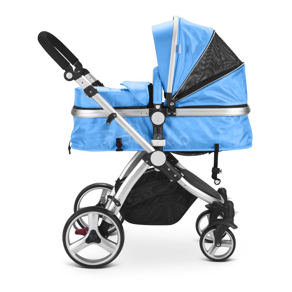 Inflaming retarding baby carriage  2 in 1  travel system stroller