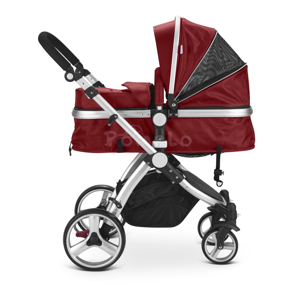 Inflaming retarding baby carriage  2 in 1  travel system stroller