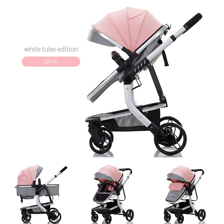 Professional Manufacturer One Hand Quick Fold Premium Double China Lightweight Baby Stroller