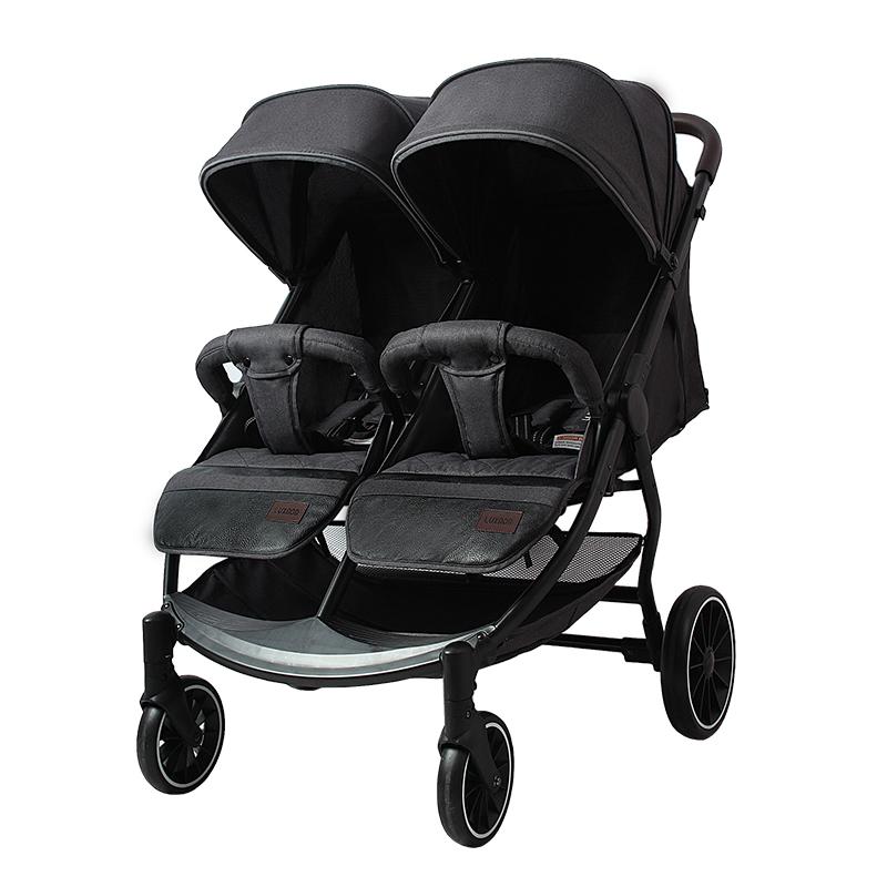 LUXMOM T11 Cheap Hot Mom Double Umbrella Seat Baby Luxury Twins Baby Stroller baby stroller travel p