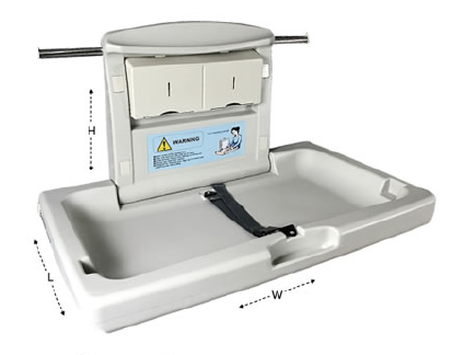 Infant Care Table for Bathroom and Toilet , Baby Changing Station ,Baby Care Units and Diaper Table 
