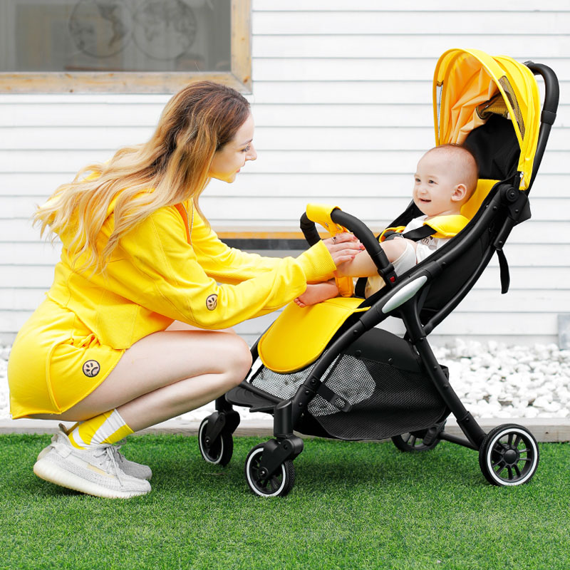 OEM ODM 360 universal wheel luxury high view super light foldable baby stroller baby travel for 3yea
