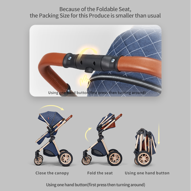 On Sale Customized In Stock Baby Stroller 3 in 1 Travel System