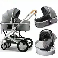 Infant Stroller with Reversible Seat Newborn Stroller ,with Baby Bassinet Stroller