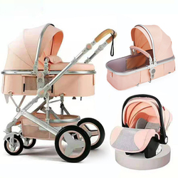 Infant Stroller with Reversible Seat Newborn Stroller ,with Baby Bassinet Stroller
