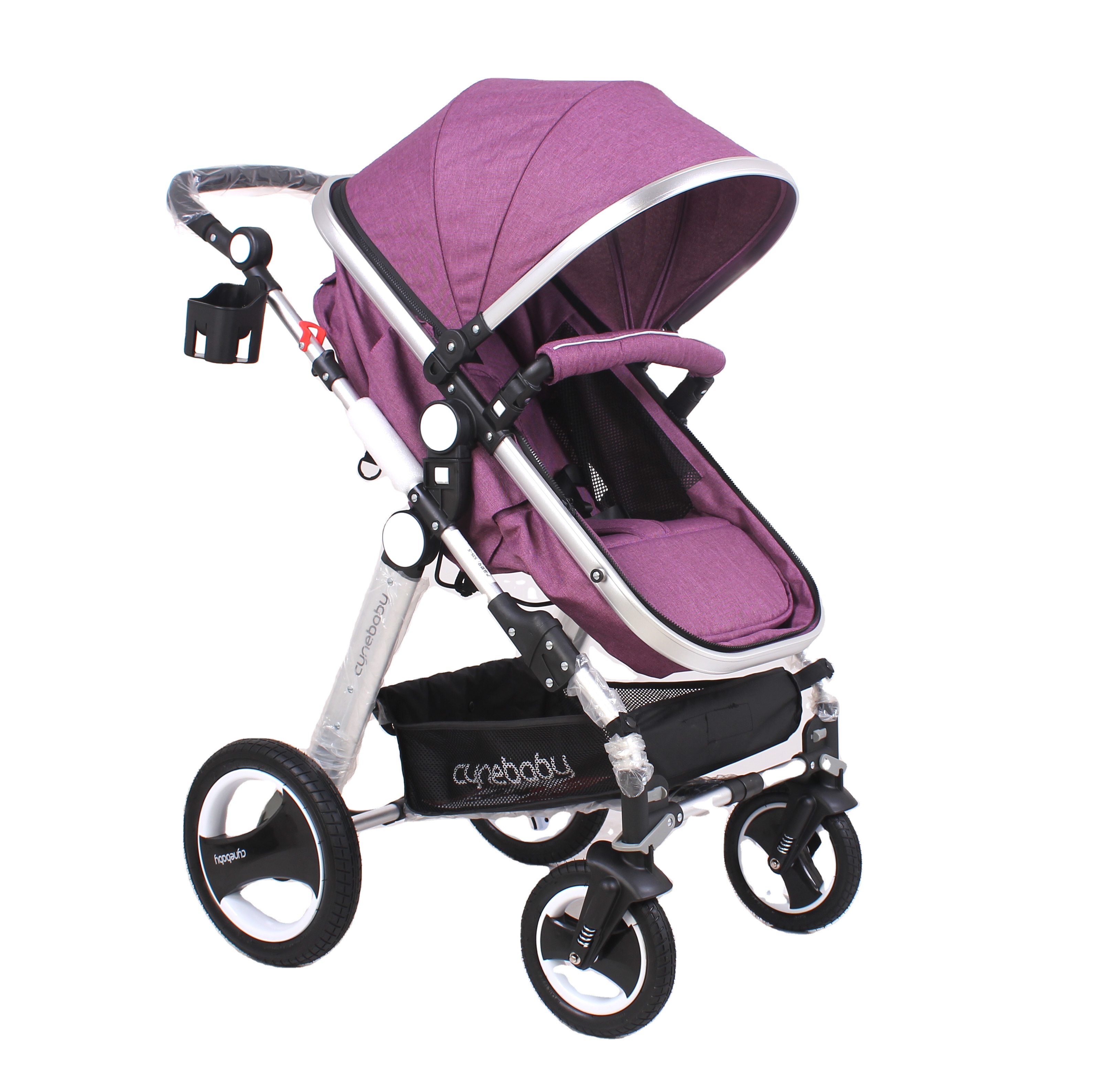 2021 Wholesale Rotate 360 Degrees Baby Stroller Folding 3 In 1 Luxury Baby Pram Stroller With Baby C