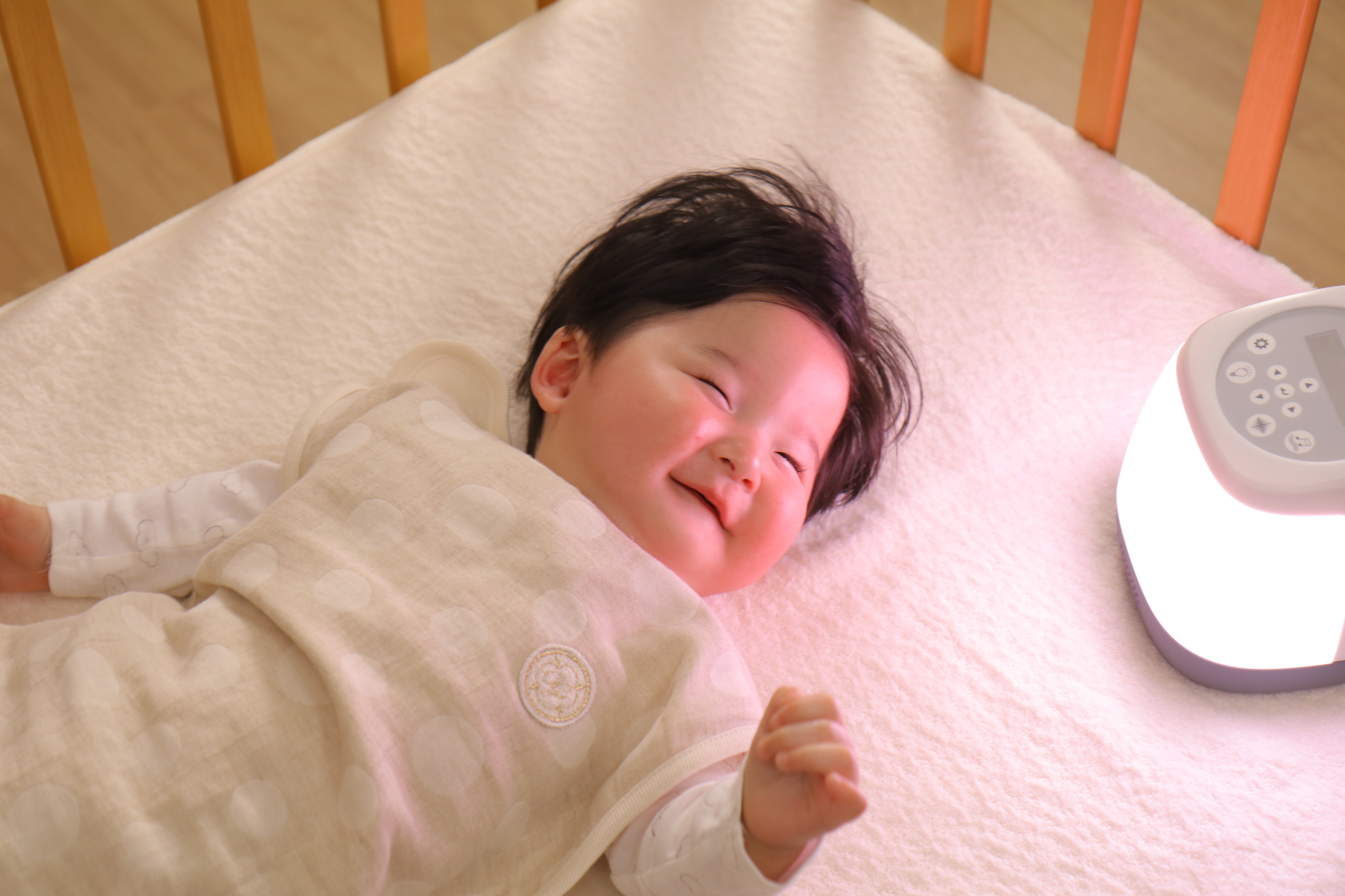 App linking led night light baby sleep white noise machine diffuser