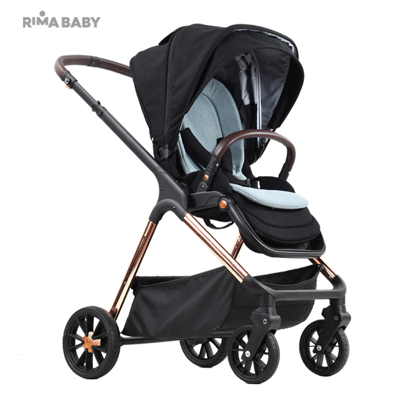 Luxury baby backpack pasgeboren kinderwagen afbeelding trio passeggino