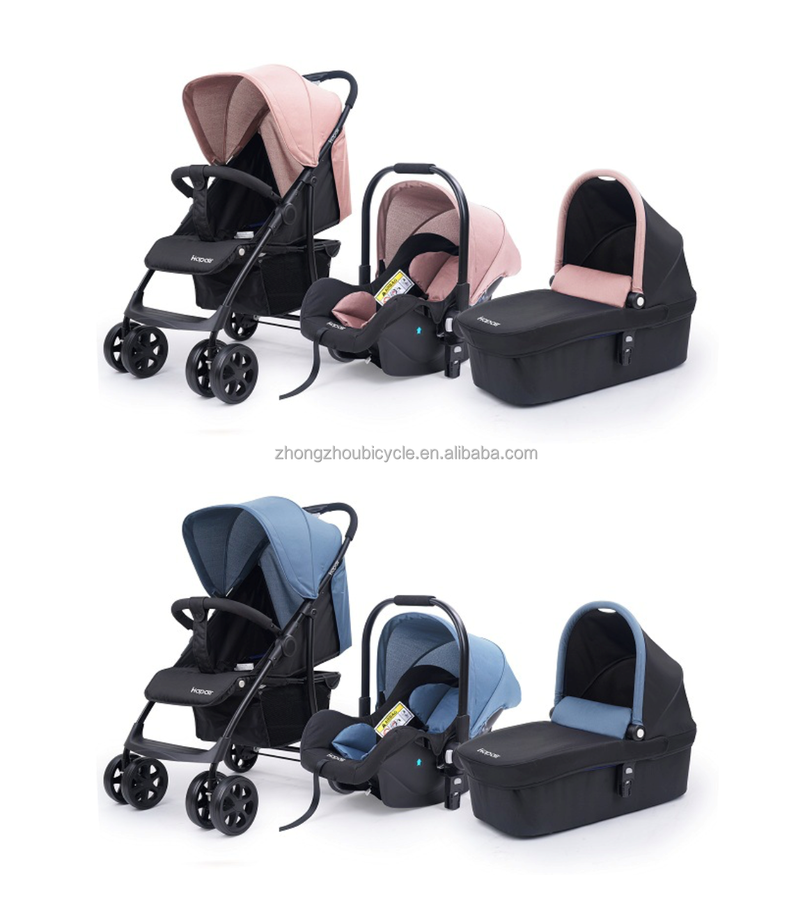 China Factory Direct 3 in 1 Baby Stroller Luxury Baby Stroller Baby Travel Stroller