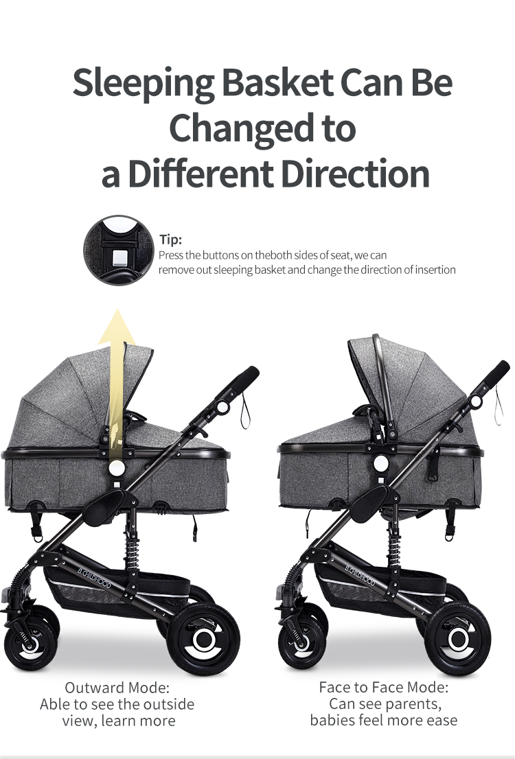 Cochecito de bebe 360 Rotation stroller Baby Stuff