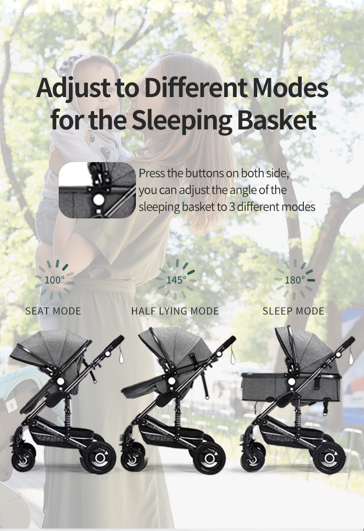 Cochecito de bebe 360 Rotation stroller Baby Stuff