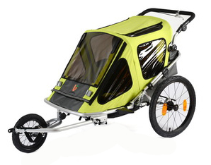 EN15918 3 in 1 rubber wheels foldable baby stroller