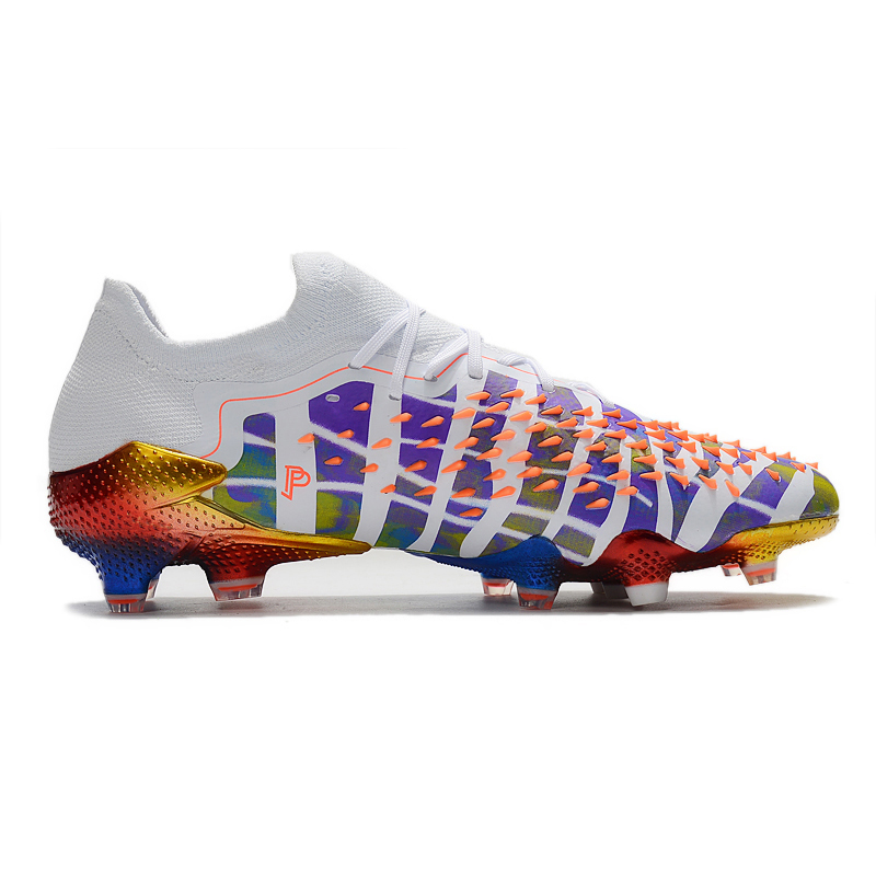 Newest Soccer Shoes Low Cut Boys Football Cleats Zapatillas De Ftbol Predator Freak 21 Pogba Soccer 
