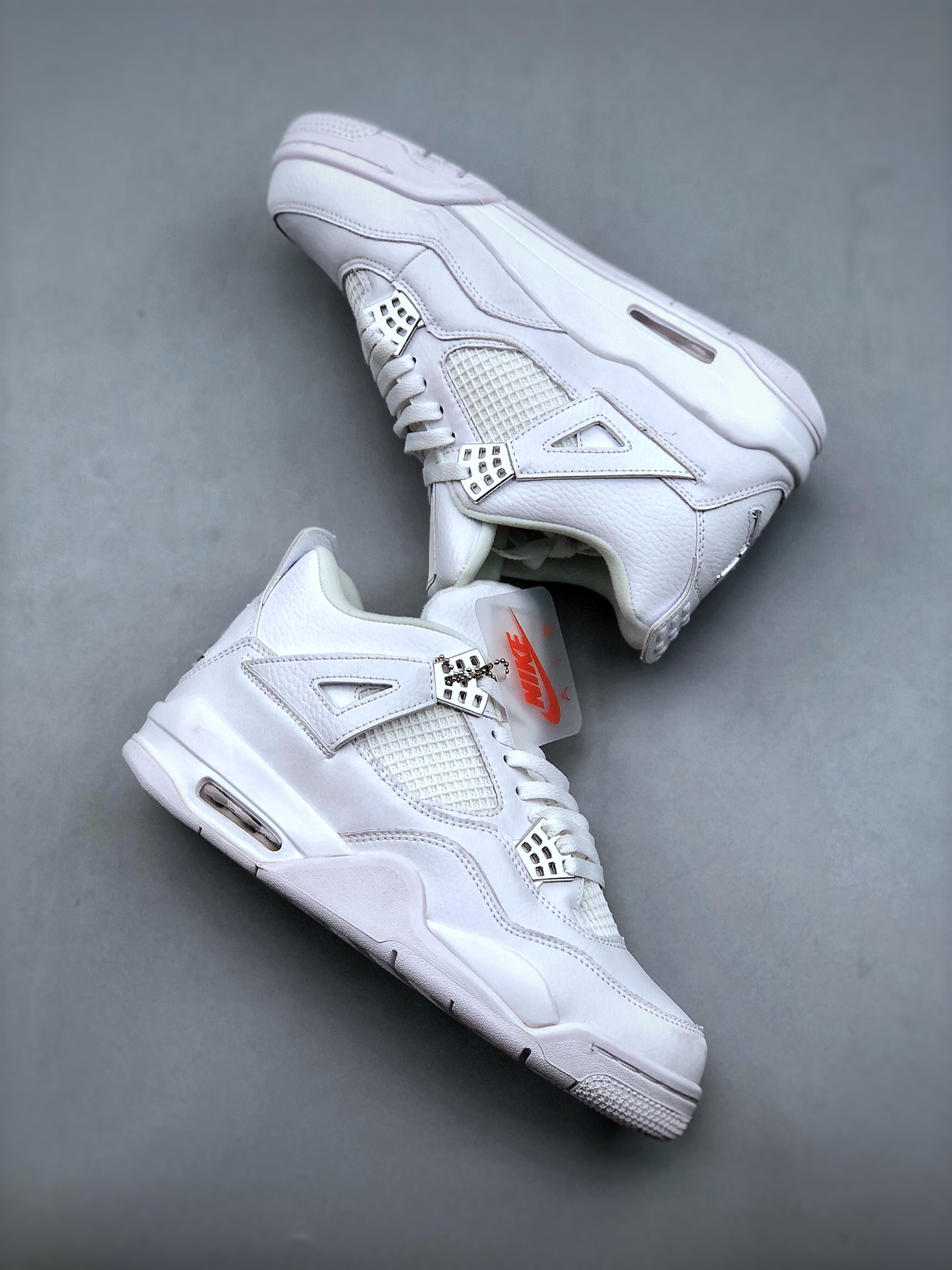 New Nike Air Jordan 4 Retro WMNSRasta Men'S Sports Shoes Fashion Casual Basketball Shoes Nike Shoes