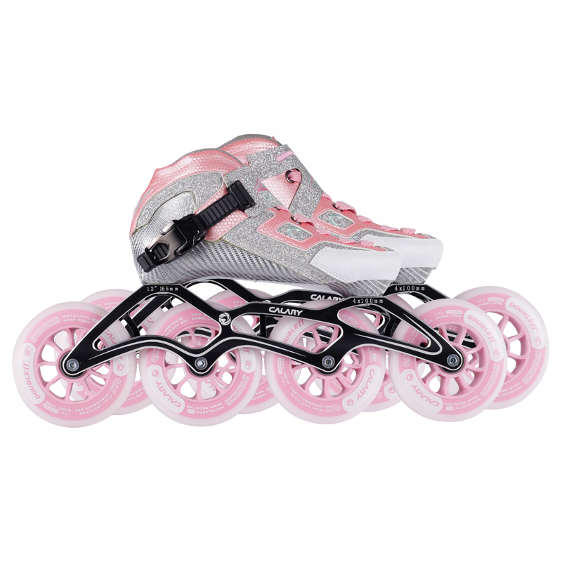 2022 New arrivals Wholesale Aluminum alloy bracket speed skate shoes carbon fiber skates quad roller