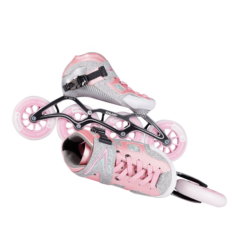2022 New arrivals Wholesale Aluminum alloy bracket speed skate shoes carbon fiber skates quad roller