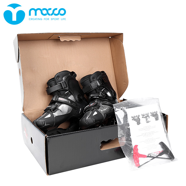 MACCO/SEBA professional inline skates fitness skates fiber 4 pu wheels Velcro-tape adult 2017-HV blu