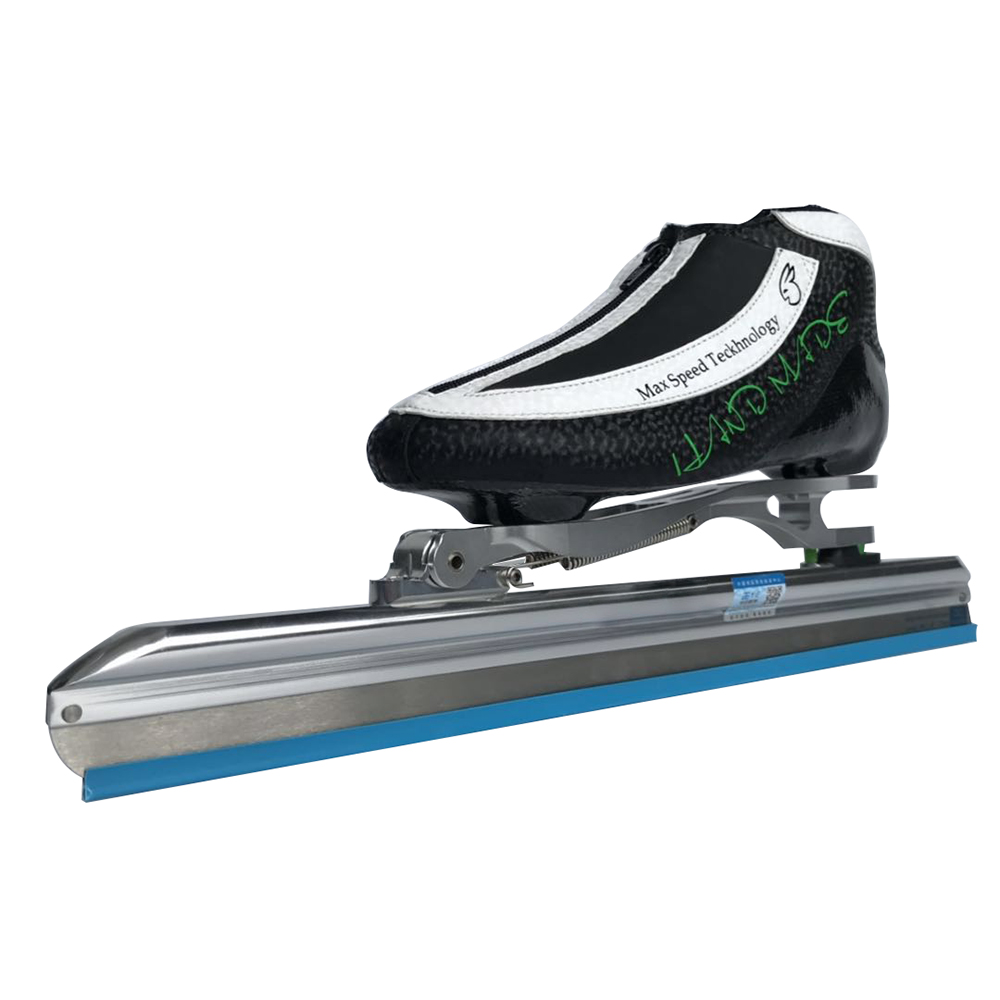 Factory outlet Professional Hand made Clap ice skate shoes ice skate long track