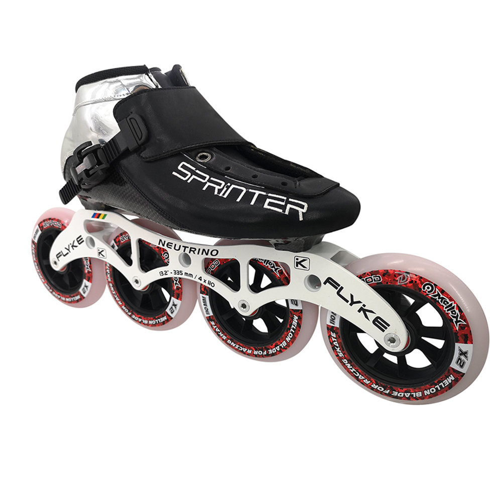 OEM/ODM High-grade skate shoes for men 4 Wheels inline speed skate shoes